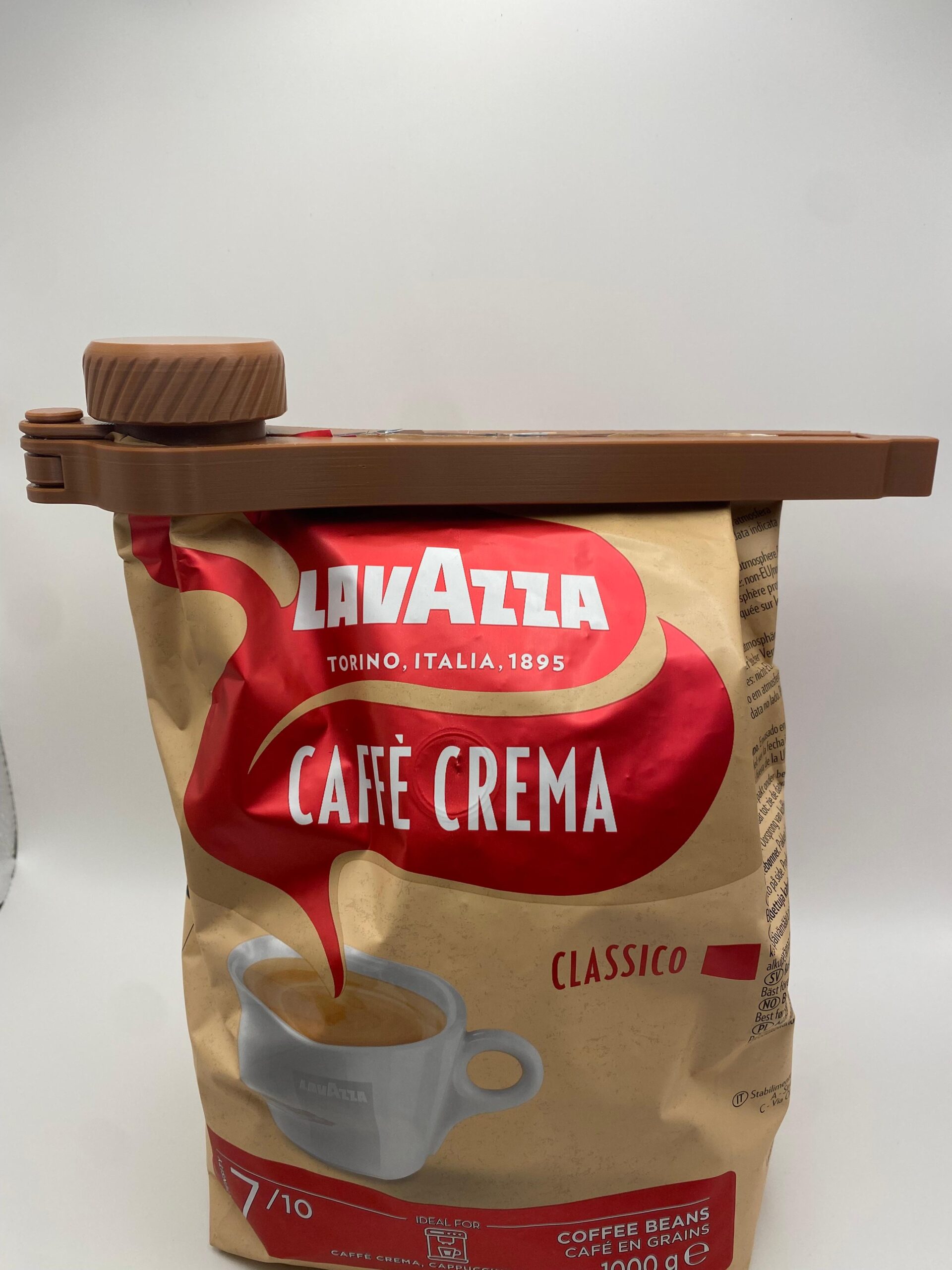 Kaffeetütenverschluss mit Schraubausgießer – Bild 2