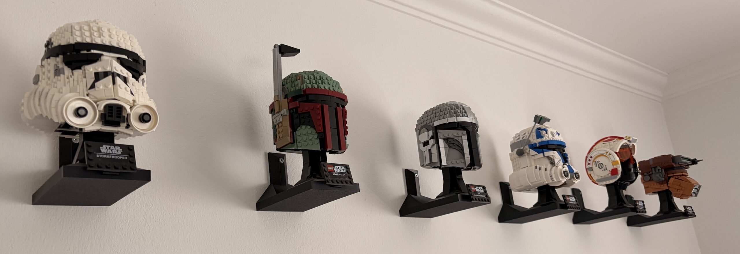 Wandhalterung für LEGO® Star Wars™ Helme – passend für die Helmet Collection
